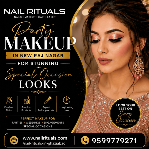 Party Makeup in New Raj Nagar for Stunning Special Occasion Looks.2