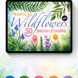 Tropical Wildflowers digital art… 202607032137 x4