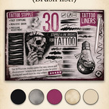 Tattoo brushes and skull Procreate 202607032104 x4