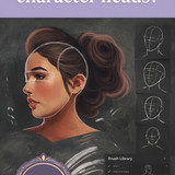 Woman's portrait with head guides 202607041110 x4