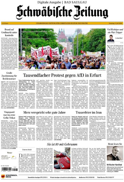 Schwabische Zeitung (Bad Saulgau) 5 Juli 2026 cover.jpg