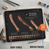 Procreate brush setup realistic … 202607040452 x4