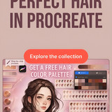 Hair color palette character ill… 202607040943 x4
