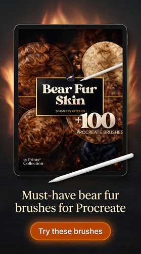 iPad Pro setup bear brushes 202607041726 x4