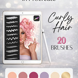 Pinterest pin design curly hair 202607041114 x4