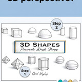3D shapes illustration Procreate… 202607041110 x4