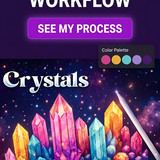 Crystal stamps digital art workflow 202607042013 x4