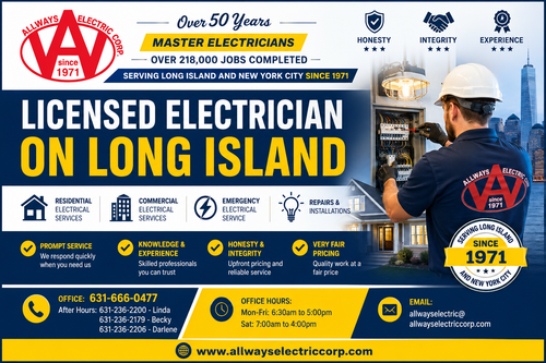 Allways electric corp - Licensed electrician Long Island NY.png