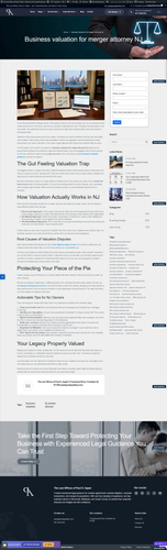 screencapture paulappellaw business valuation merger attorney nj 2026 07 04 17 18 47.png
