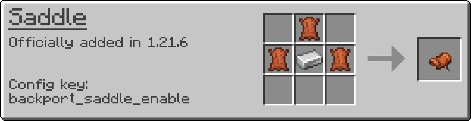 Saddle backport from 1.21.6