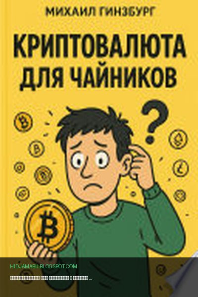 Обложка книги «Криптовалюта для чайников» - Михаил Гинзбург