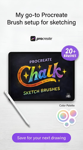Procreate brush setup sketching 202607050806 x4