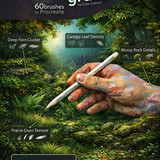 Hand holding pencil foliage 202607050821 x4