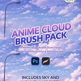 Anime cloud brush pack visual 202607050814 x4