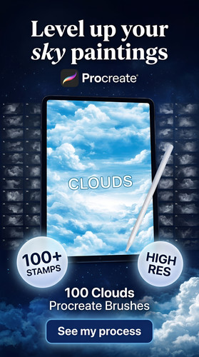 iPad Pro setup sky paintings 202607050814 x4