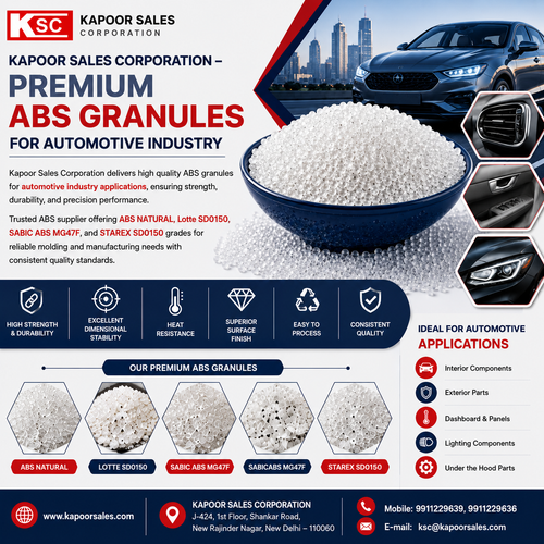 Kapoor Sales Corporation – Premium ABS Granules for Automotive Industry.png