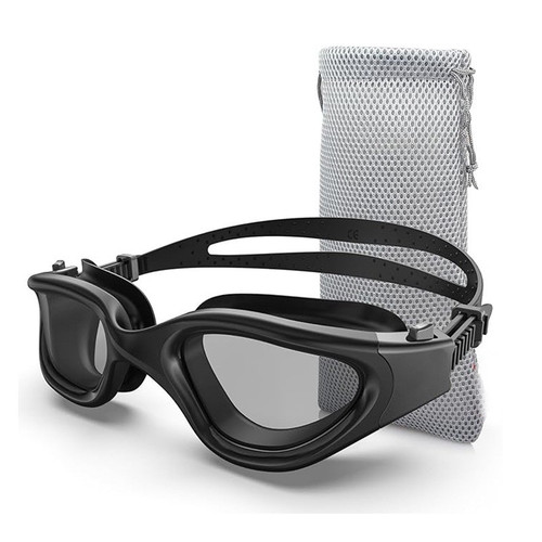SG019BR Swimming Goggles Black Brown Tint Anti Fog HD.jpg