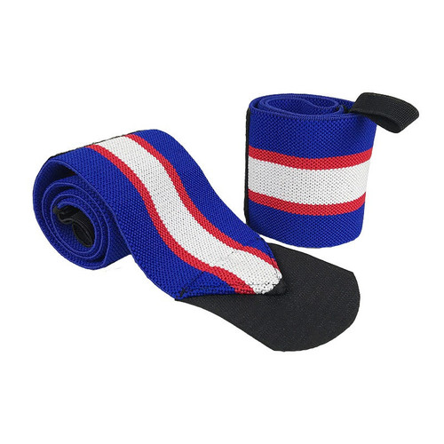 WWRB Weightlifting Wrist Wraps Blue Red White Stripe (1pc).jpg