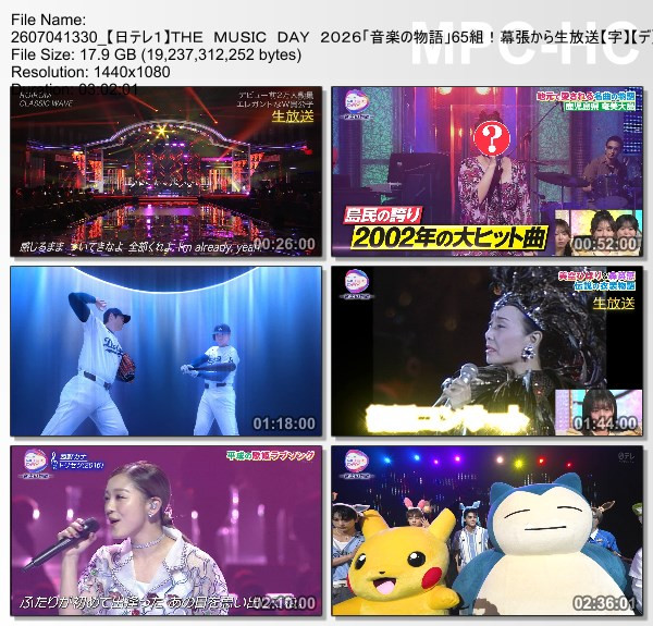 THE MUSIC DAY – 2026.07.04 – Part 1