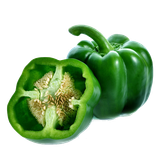 bell pepper facing heaven pepper hunan capsicum frutescens vegetable green bell pepper f39d0bd76a294