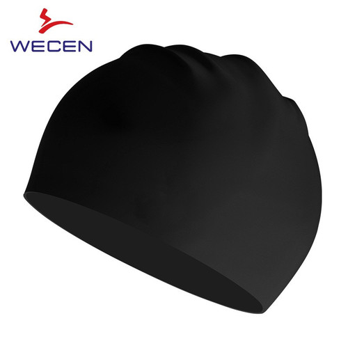 SW50B Silicone Swim Cap Black 50g.jpg