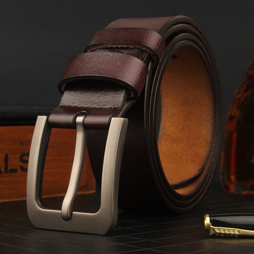 LBELTCF125 Genuine Leather Pin Buckle Belt 125cm Coffee.jpg
