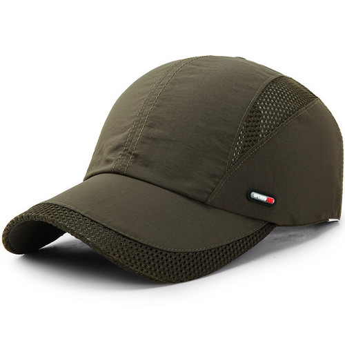 MCAPAG Quick Dry Mesh Baseball Cap Army Green.jpg