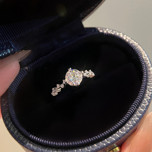 RINGTZ040S6 Platinum Plated Engagement Ring 1ct Simulated Diamond Size 6.jpg