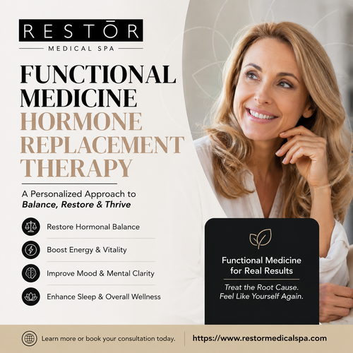 Functional Medicine Hormone Replacement Therapy at Restor Medical Spa.png