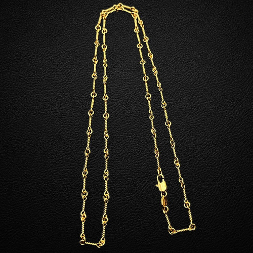 sku 006 CXL03竹节链（22K金色）.jpg