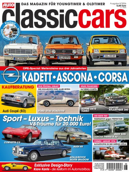Auto Zeitung Classic Cars August 2026 cover.jpg