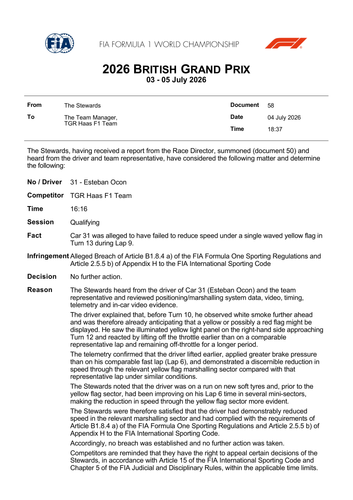 [British GP]Doc 58 Decision Car 31 Alleged yellow flag infringement page 1.png