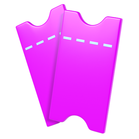 ticket 3d icon png download 4460370.png