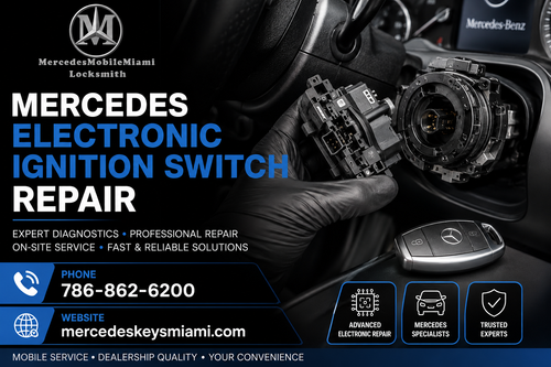 Mercedes Electronic Ignition Switch Repair Fast Mobile Locksmith in Miami.png