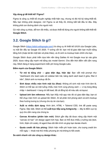 CẨM NANG VIBE CODE VỚI ANTIGRAVITY ĐẶNG HỮU SƠN X NGUYỄN THÀNH CÔNG COACHIO ACADEMY page 30.png