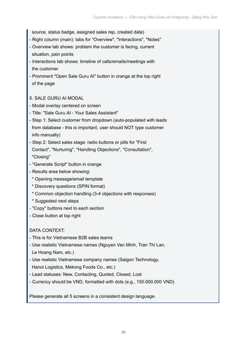 CẨM NANG VIBE CODE VỚI ANTIGRAVITY ĐẶNG HỮU SƠN X NGUYỄN THÀNH CÔNG COACHIO ACADEMY page 38.png