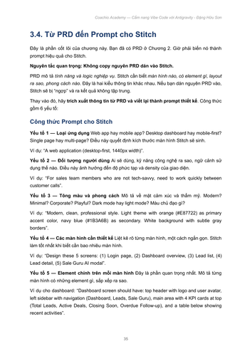 CẨM NANG VIBE CODE VỚI ANTIGRAVITY ĐẶNG HỮU SƠN X NGUYỄN THÀNH CÔNG COACHIO ACADEMY page 35.png