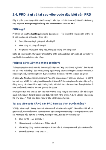 CẨM NANG VIBE CODE VỚI ANTIGRAVITY ĐẶNG HỮU SƠN X NGUYỄN THÀNH CÔNG COACHIO ACADEMY page 24.png