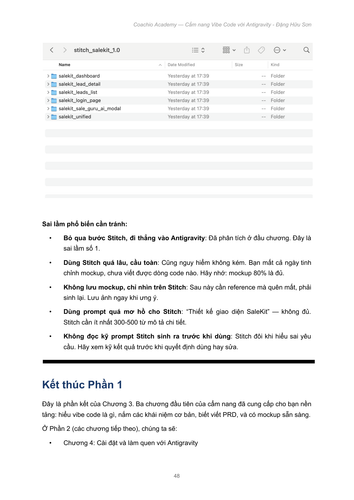 CẨM NANG VIBE CODE VỚI ANTIGRAVITY ĐẶNG HỮU SƠN X NGUYỄN THÀNH CÔNG COACHIO ACADEMY page 48.png
