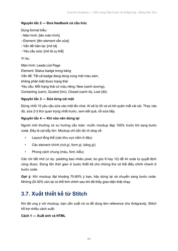 CẨM NANG VIBE CODE VỚI ANTIGRAVITY ĐẶNG HỮU SƠN X NGUYỄN THÀNH CÔNG COACHIO ACADEMY page 43.png