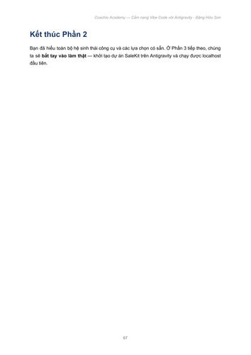 CẨM NANG VIBE CODE VỚI ANTIGRAVITY ĐẶNG HỮU SƠN X NGUYỄN THÀNH CÔNG COACHIO ACADEMY page 67.png