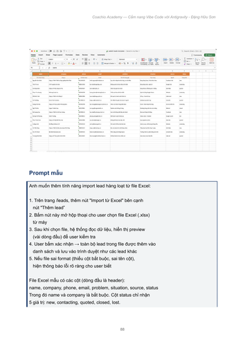 CẨM NANG VIBE CODE VỚI ANTIGRAVITY ĐẶNG HỮU SƠN X NGUYỄN THÀNH CÔNG COACHIO ACADEMY page 88.png