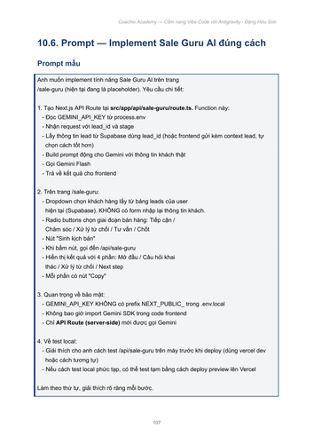CẨM NANG VIBE CODE VỚI ANTIGRAVITY ĐẶNG HỮU SƠN X NGUYỄN THÀNH CÔNG COACHIO ACADEMY page 107.png
