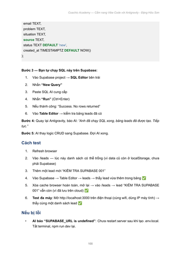 CẨM NANG VIBE CODE VỚI ANTIGRAVITY ĐẶNG HỮU SƠN X NGUYỄN THÀNH CÔNG COACHIO ACADEMY page 100.png