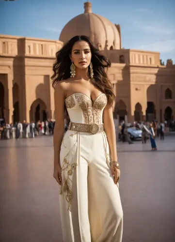 Beautiful morrocan women wearing jumpsuit traditio (1).webp