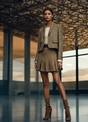 Create a visually stunning scene Balenciaga photos.webp