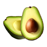 Avocado fruit healthy eating organic transparent PNG image