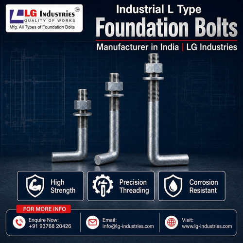 L Type Foundation Bolts Manufacturer in India LG Industries.jpg