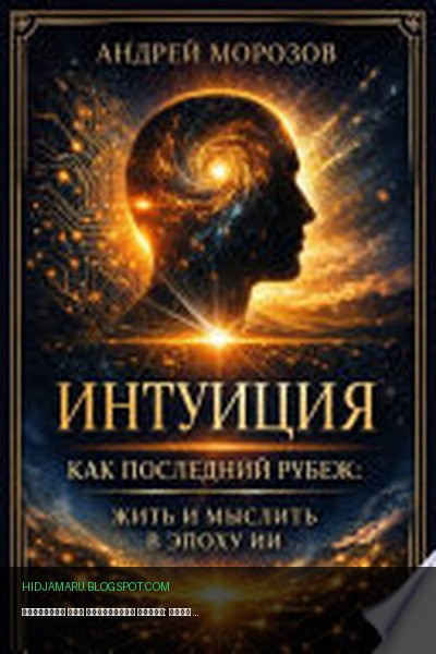 Обложка книги «Интуиция как последний рубеж: жить и мыслить в эпоху ИИ» - Андрей Морозов