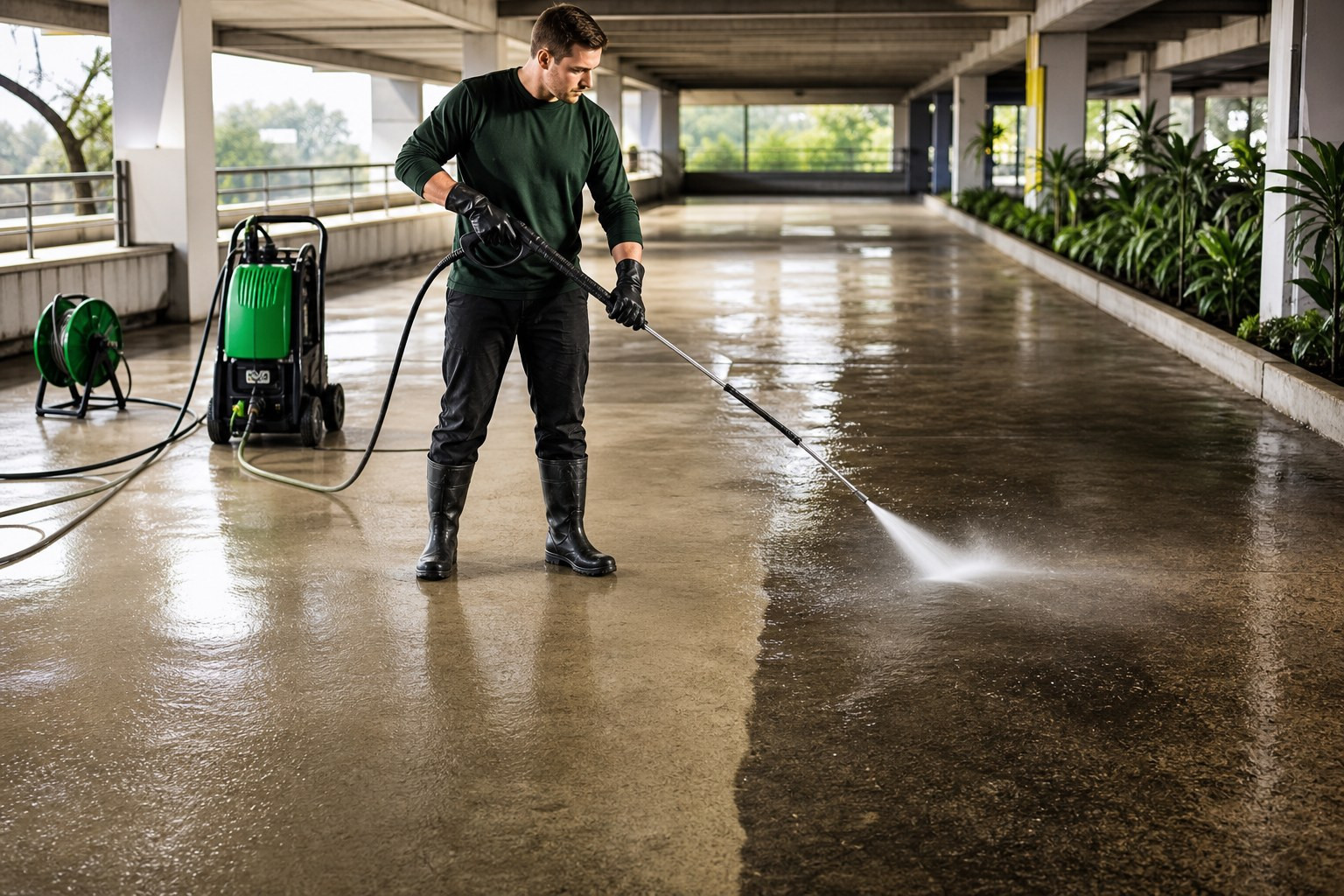 How Often Should Commercial Property Be Pressure Washed?